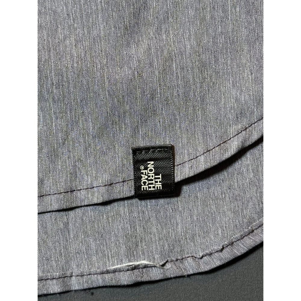 The North Face Women's Gray Long Sleeve Button Down Hiking Shirt Size Large - Picture 9 of 11